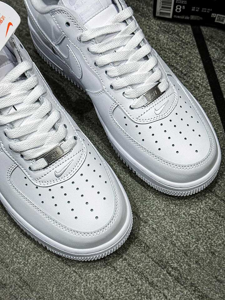 Giày Air Force 1 Supreme White rep 11 siêu cấp like auth