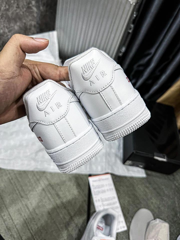 Giày Air Force 1 Supreme White rep 11 siêu cấp like auth