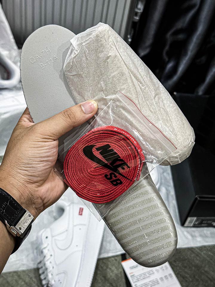 Giày Air Force 1 Supreme White rep 11 siêu cấp like auth