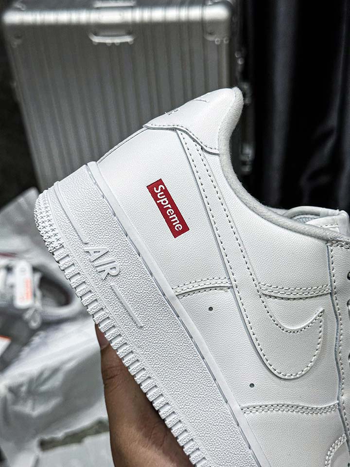 Giày Air Force 1 Supreme White rep 11 siêu cấp like auth