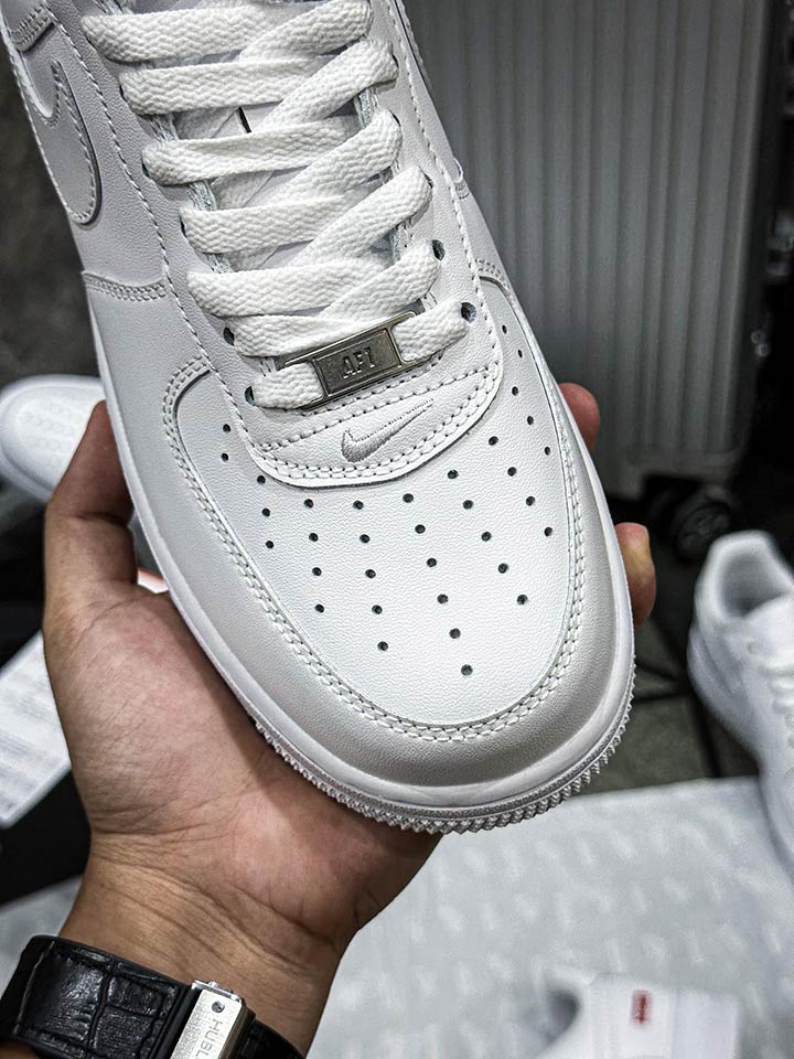 Giày Air Force 1 Supreme White rep 11 siêu cấp like auth