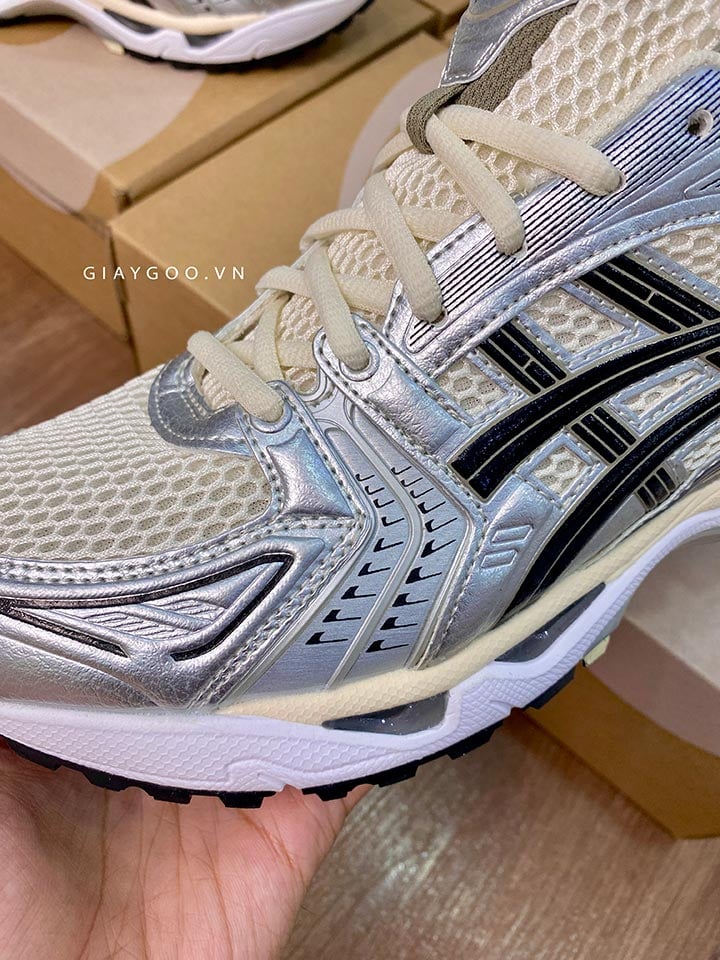 Giày Asics Gel Kayano 14 Cream Black rep 1:1 like auth best quality
