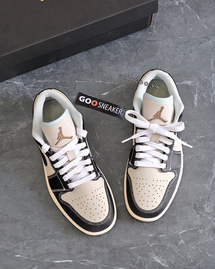 giày Jordan 1 Low Coconut Milk Black rep 11 like auth best quality
