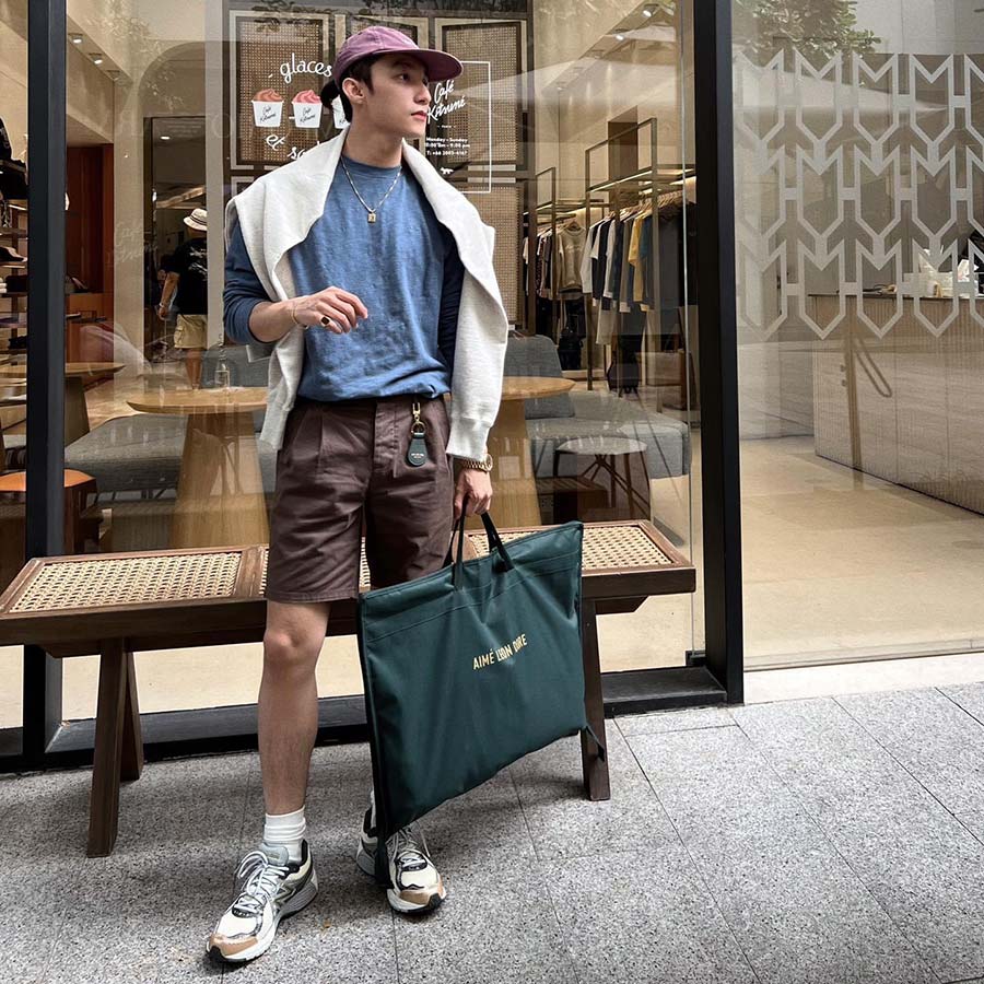 Giày New Balance Sơn Tùng 860v2 Aime Leon Dore Green rep 11 outfit
