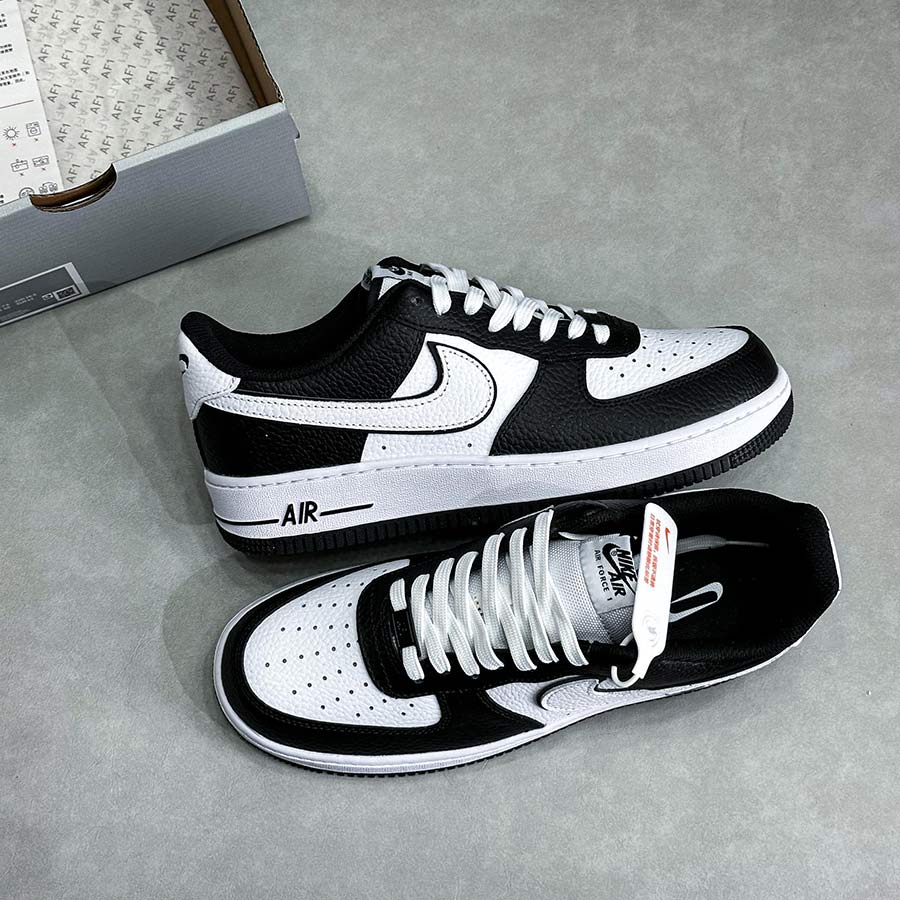 Giày Nike Air force 1 Black white Panda rep 11 like auth