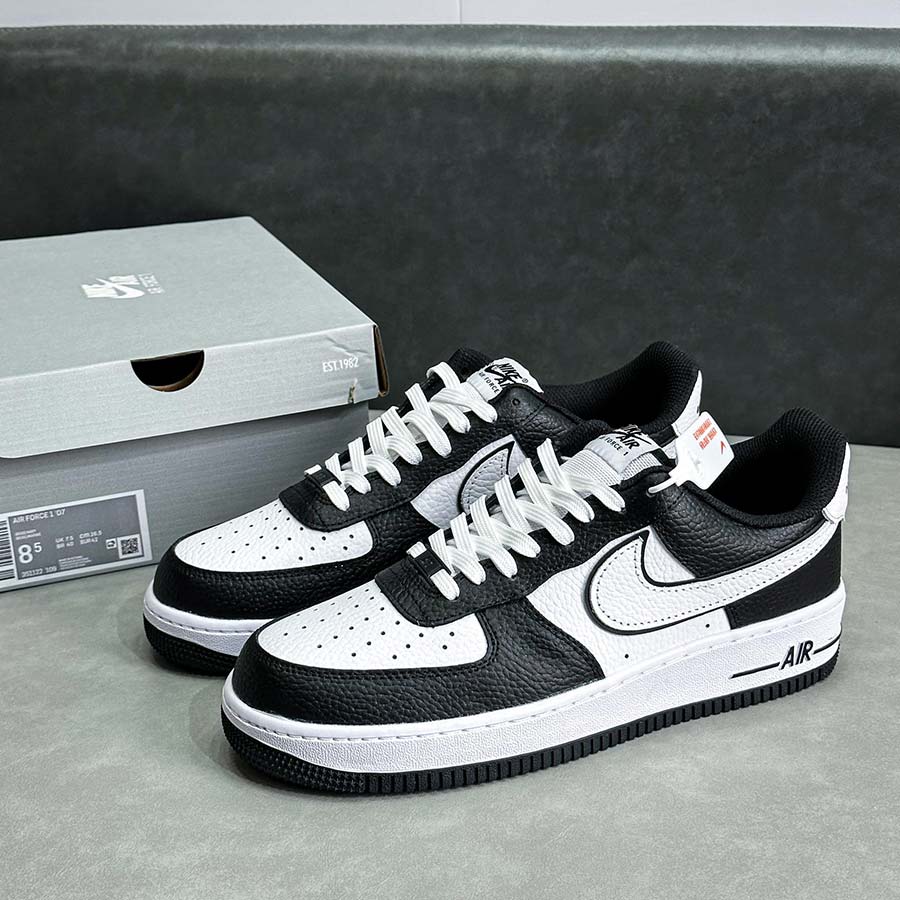 Giày Nike Air force 1 Black white Panda rep 11 like auth