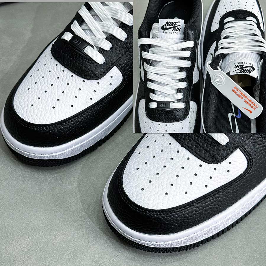 Giày Nike Air force 1 Black white Panda rep 11 like auth