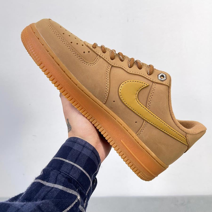 Giày Nike Air Force 1 Flax Wheat rep 11 like auth best quality