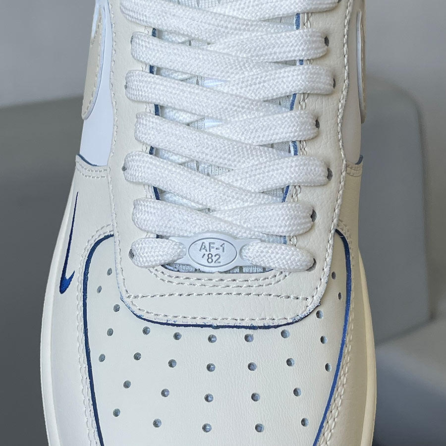 Giày Nike Air Force 1 Global White Blue rep 11 siêu cấp like auth