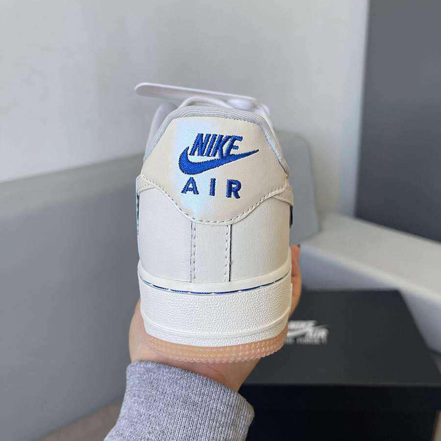 Giày Nike Air Force 1 Global White Blue rep 11 siêu cấp like auth