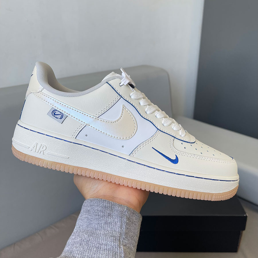 Giày Nike Air Force 1 Global White Blue rep 11 siêu cấp like auth