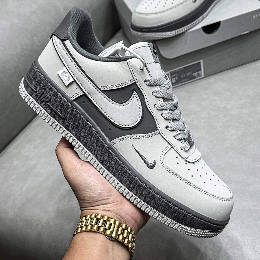 Giày Nike Air Force 1 Grey Shadow rep 11 like auth