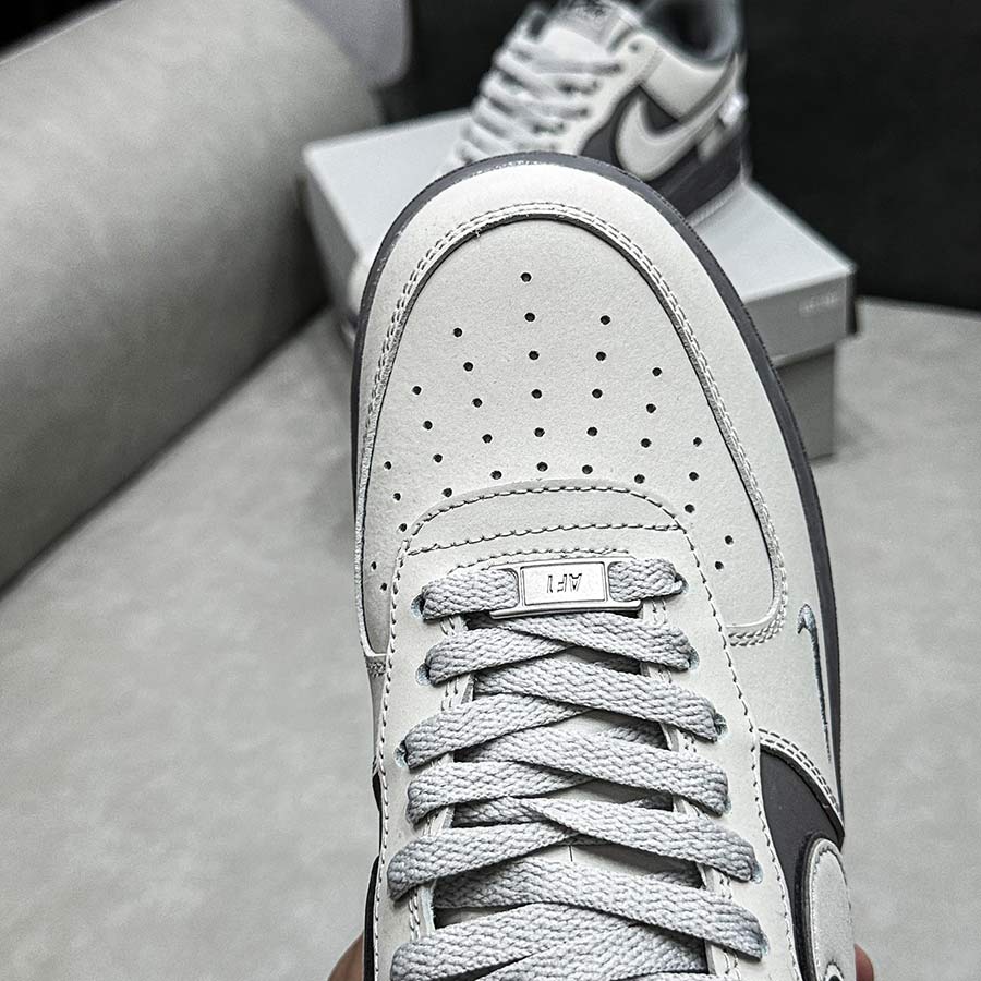 Giày Nike Air Force 1 Grey Shadow rep 11 like auth