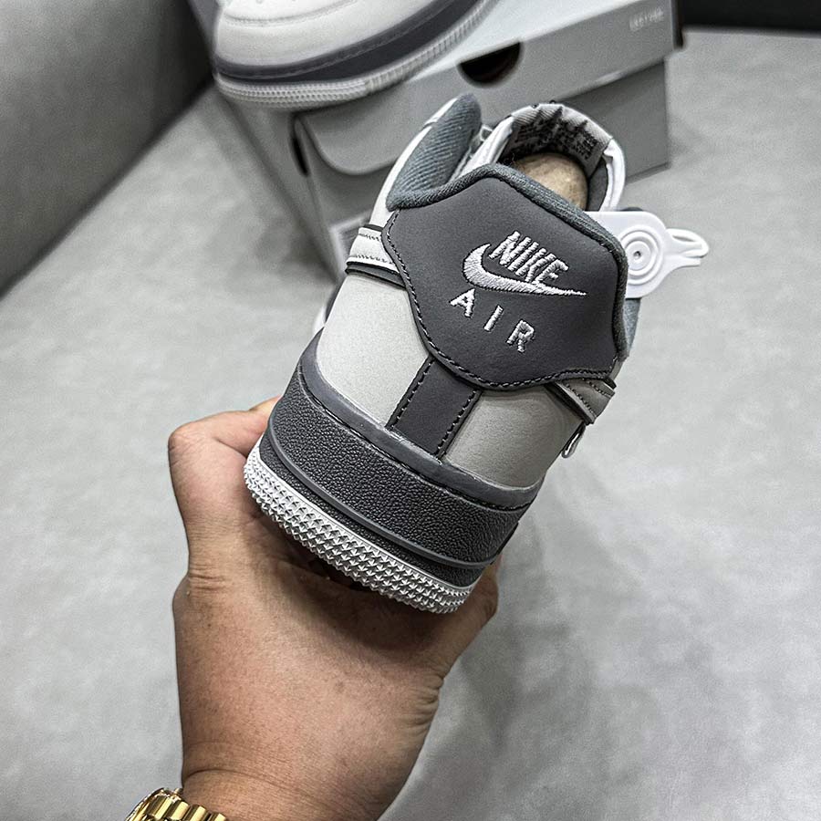 Giày Nike Air Force 1 Grey Shadow rep 11 like auth