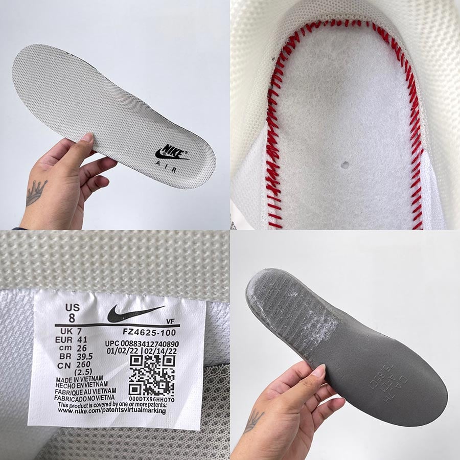 Giày Nike Air Force 1 Sail Ripstop rep 11 like auth best quality