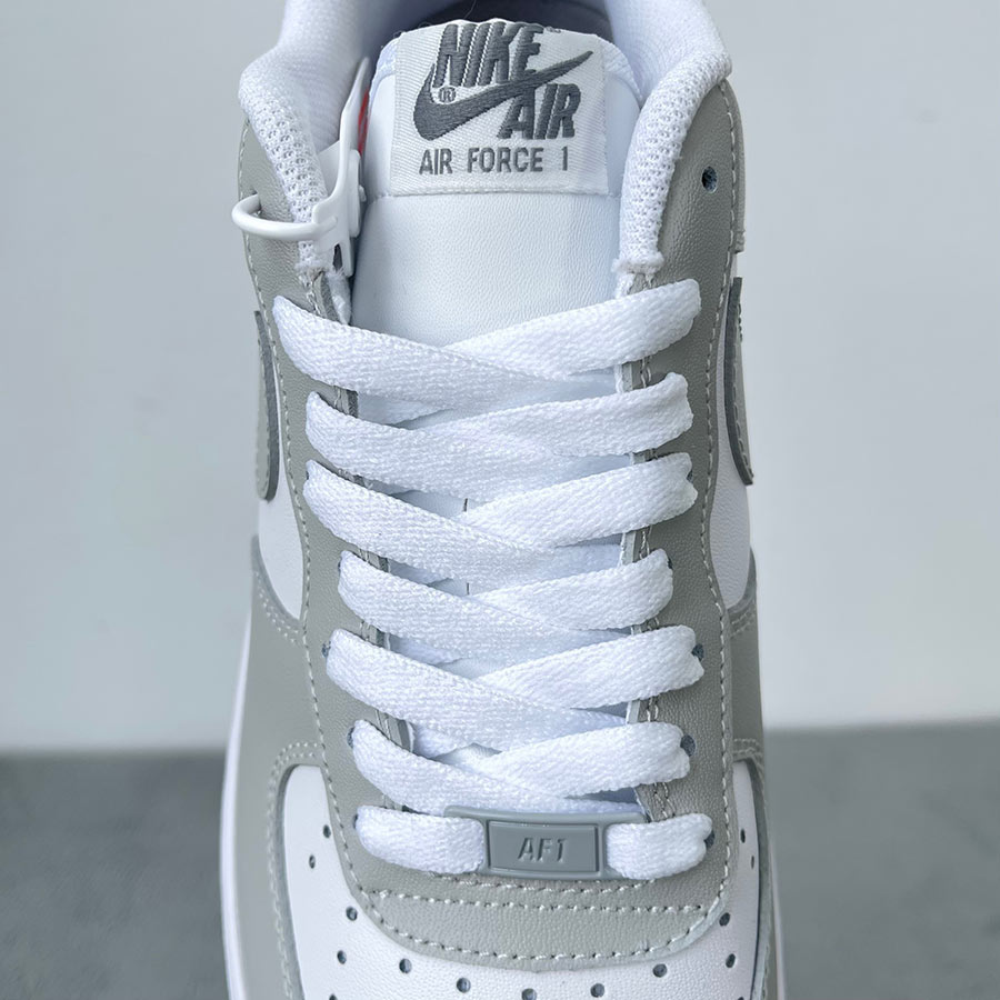 Giày Nike Air Force 1 White Light Grey rep like auth best quality