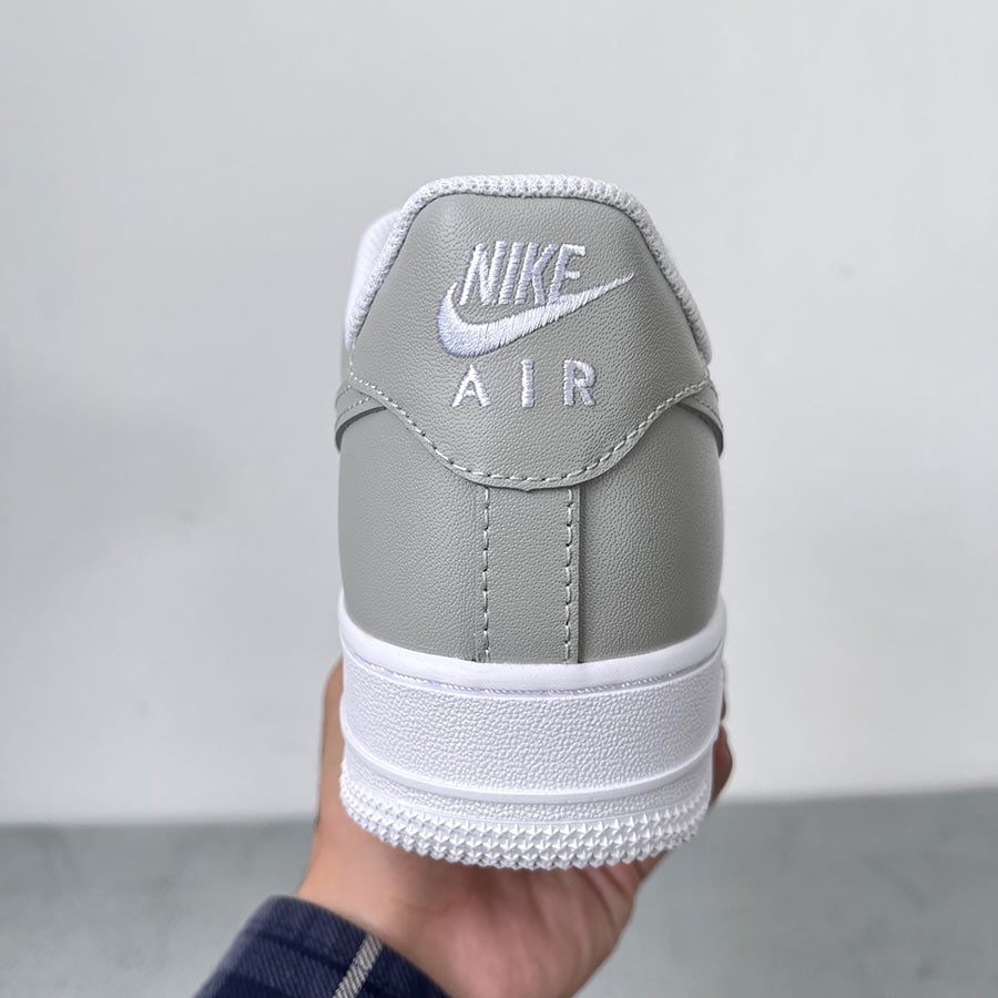 Giày Nike Air Force 1 White Light Grey rep like auth best quality