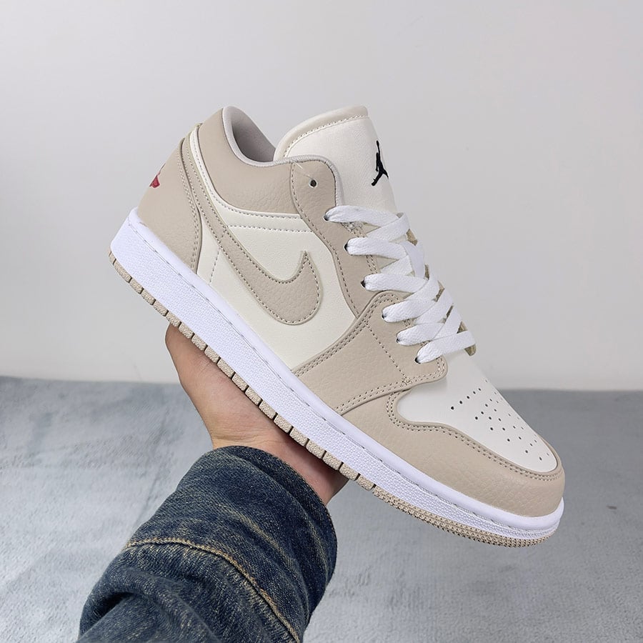 Giày Nike Jordan 1 Low Heavy Tan Leather rep like auth best quality