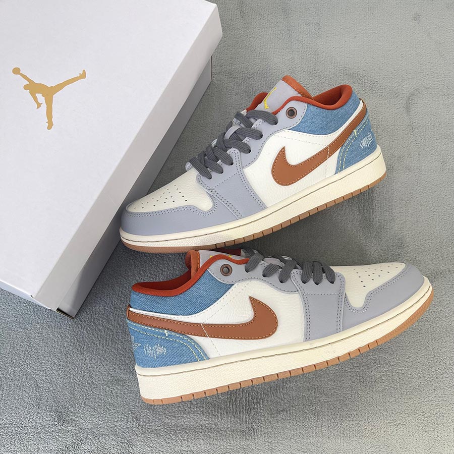 Giày Nike Jordan 1 Low Phantom Denim rep 11 siêu cấp like auth