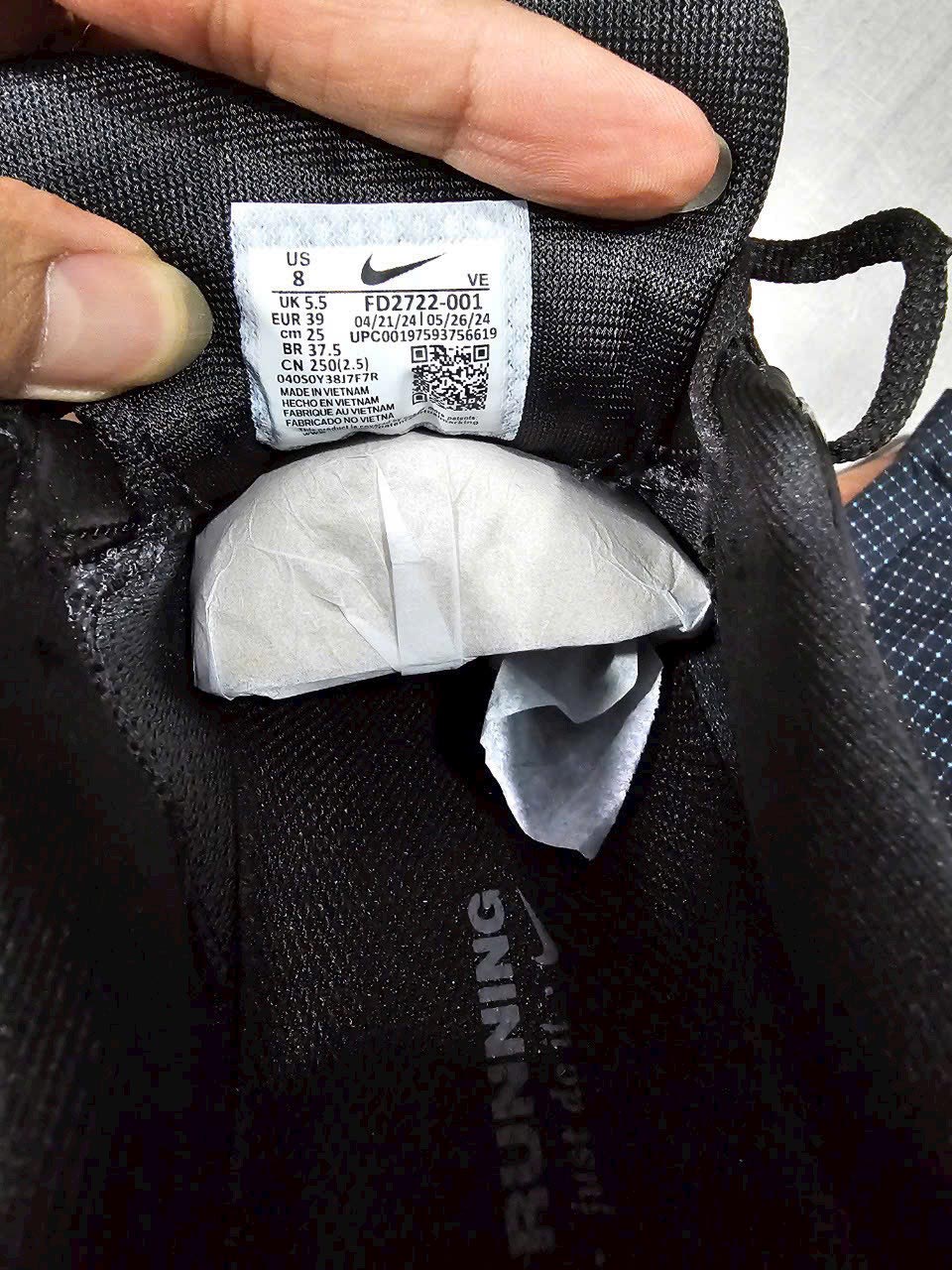 Giày Nike Pegasus 41 All Black rep 11 like auth best quality