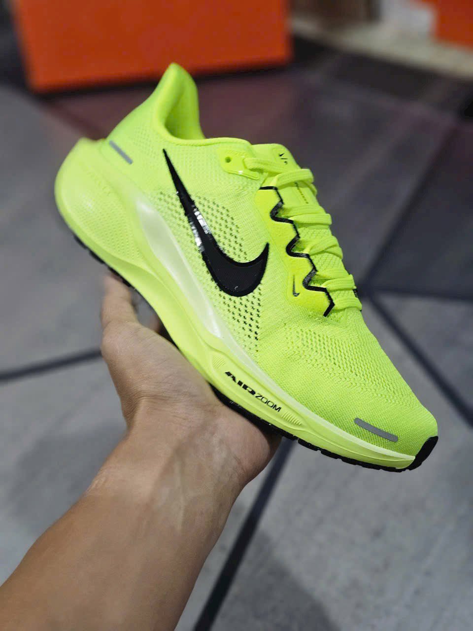 Giày Nike Pegasus 41 Black Barely Volt rep 11 like auth best quality