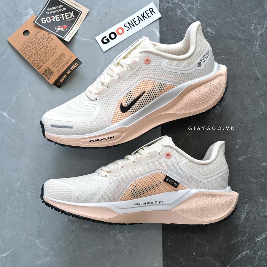 giày nike Pegasus 41 hồng nữ Gore Tex Sail Guava