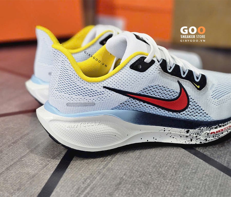 Giày Nike Pegasus 41 White Blue Red rep 11 like auth best quality