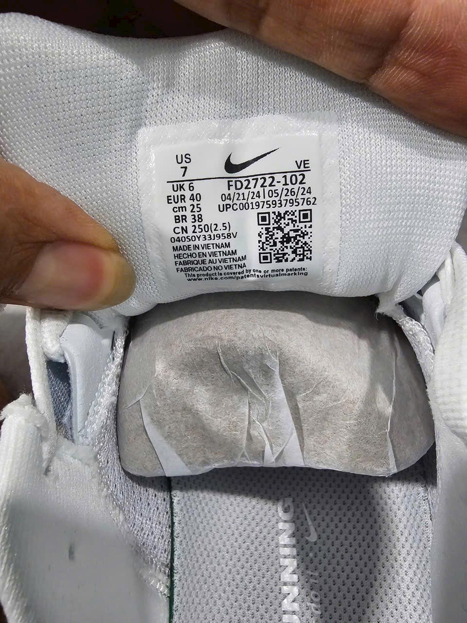 Giày Nike Pegasus 41 White Pure Platinum rep like auth best quality