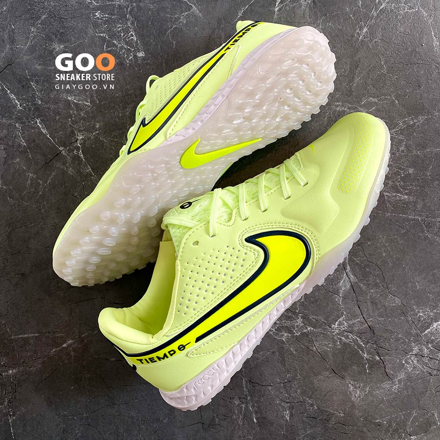 Giày Nike Tiempo 9 TF xanh dạ quang rep