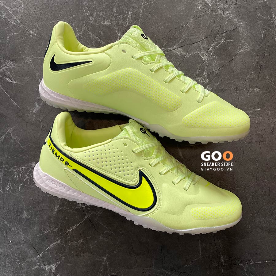 Giày Nike Tiempo 9 TF xanh dạ quang rep