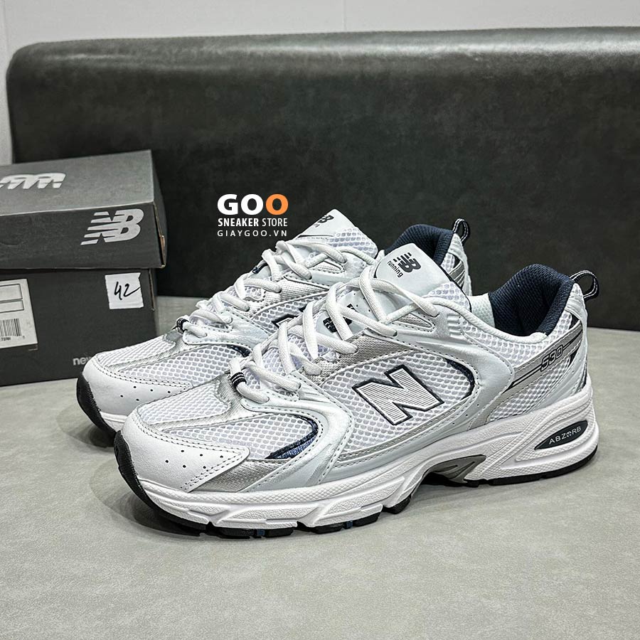 giày New Balance 530 White Silver Navy rep 11 like auth best quality