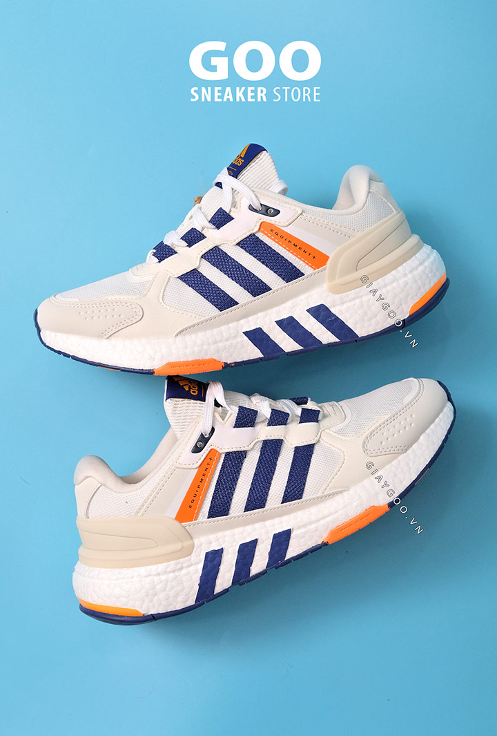 adidas EQT equipment plus 2.0 trắng xanh cam rep 11 siêu cấp like auth 2