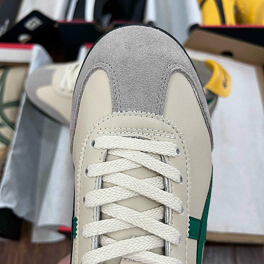 Onitsuka Tiger Mexico 66 Deluxe Cream Green rep 11 like auth siêu cấp