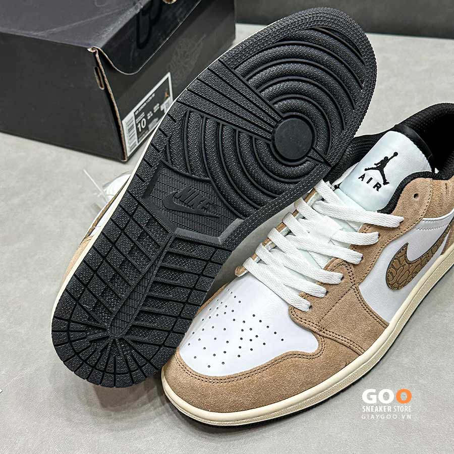 Jordan 1 low elephant brown rep 11 Like Auth best quality