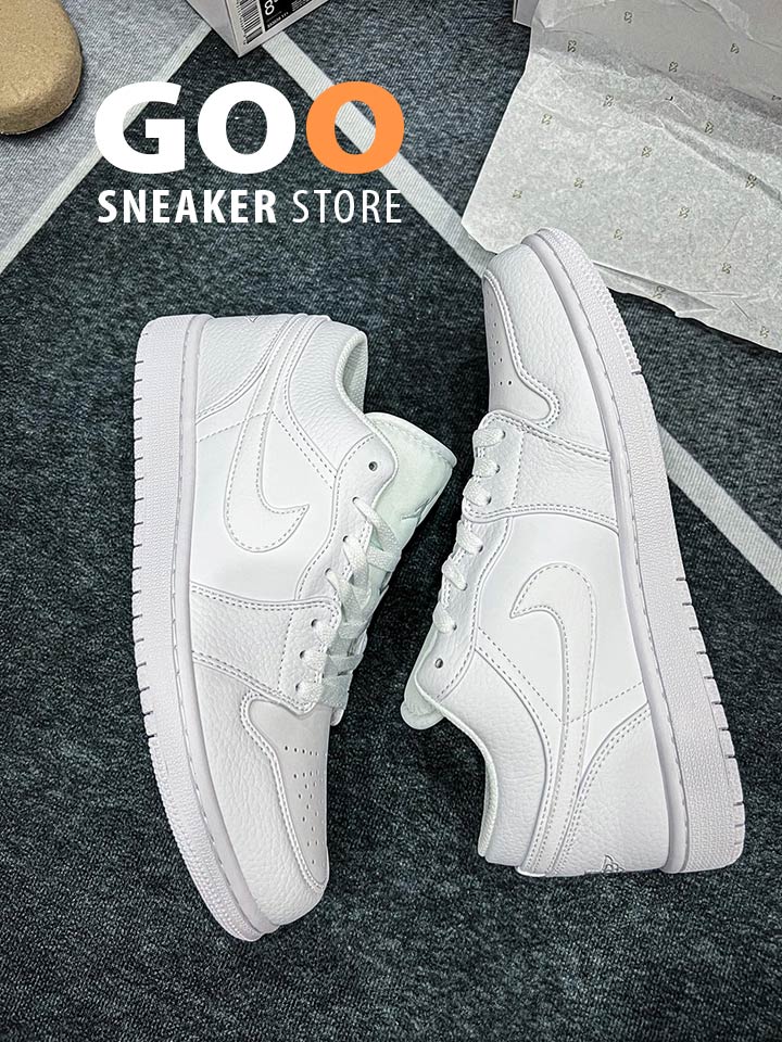 Jordan 1 Low full trang rep 11 siêu cấp