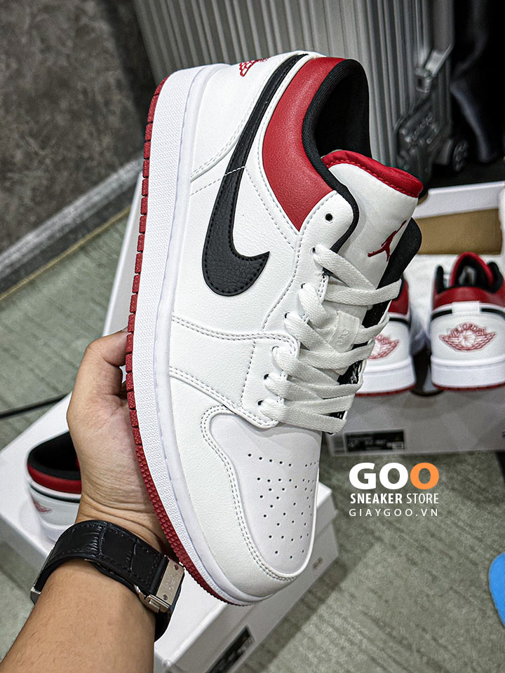 Jordan 1 Low White Gym Red like auth