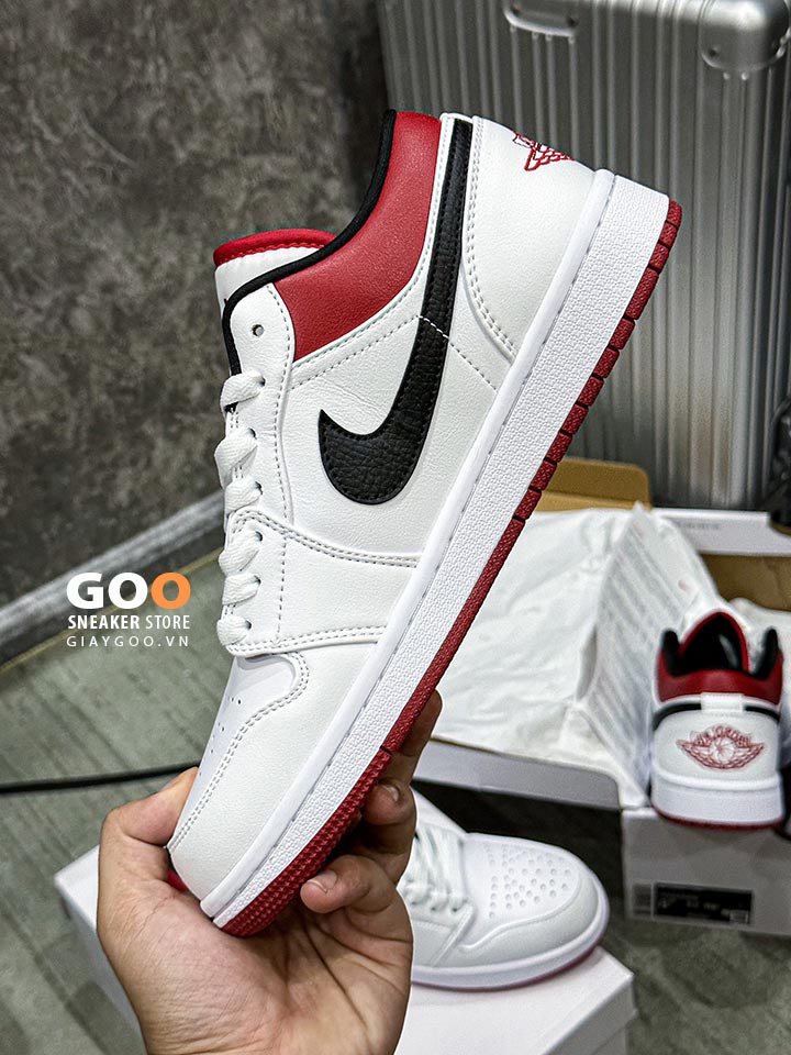 Jordan 1 Low White Gym Red like auth