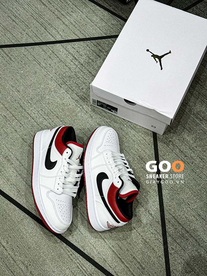 Jordan 1 Low White Gym Red like auth