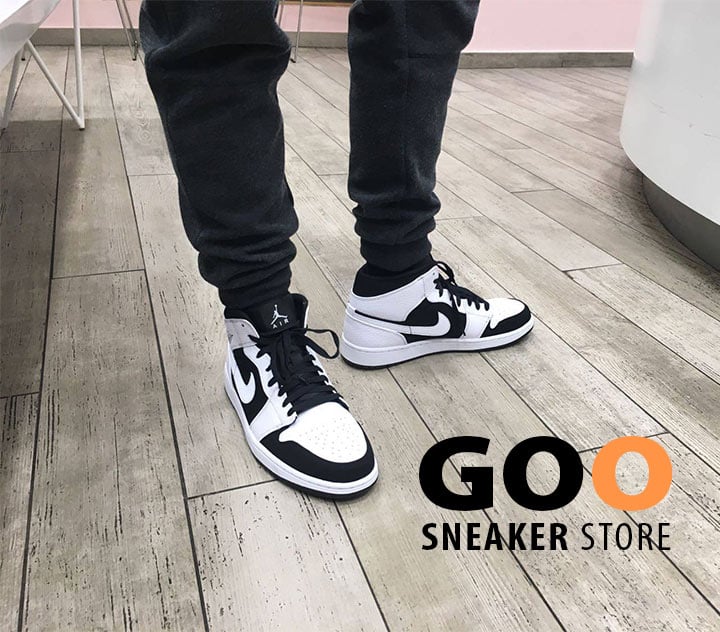 phối đồ cùng nike jordan 1 black white