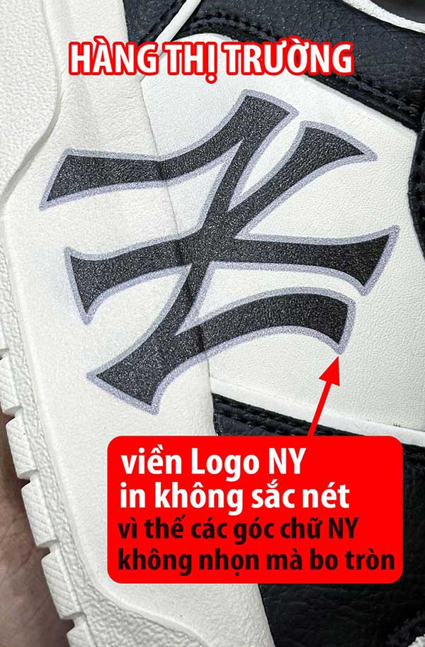Giày MLB Chunky Liner New York Yankees White Black Like Auth Like Auth   Shop giày Replica