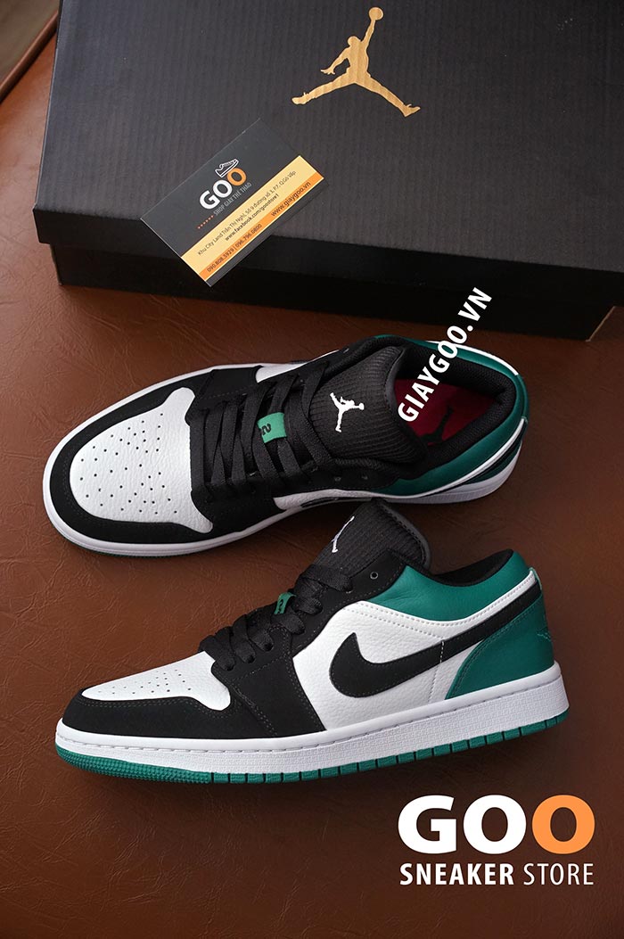 Giay Nike Jordan 1 Low Mystic Green Nam Nữ Bảo Hanh Trọn đời Goo Store