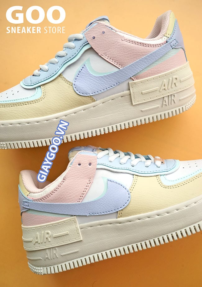 nike air force 1 shadow macaroon candy