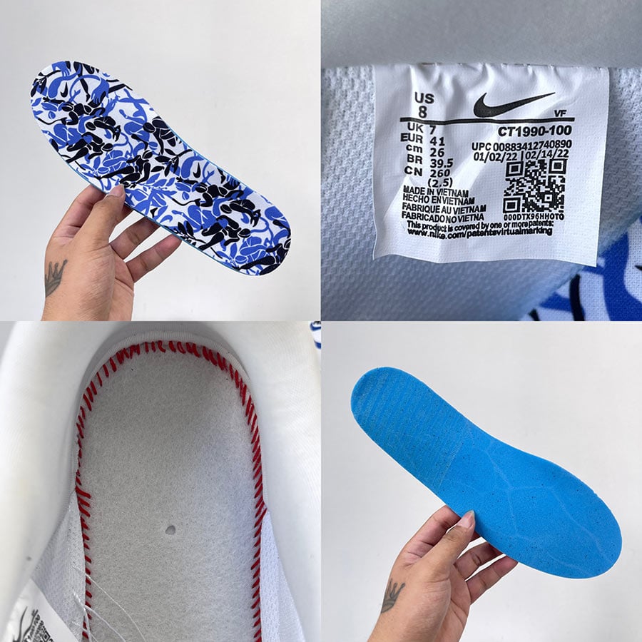 Nike Air Force 1 Sisterhood White Metallic Silver rep like auth 10