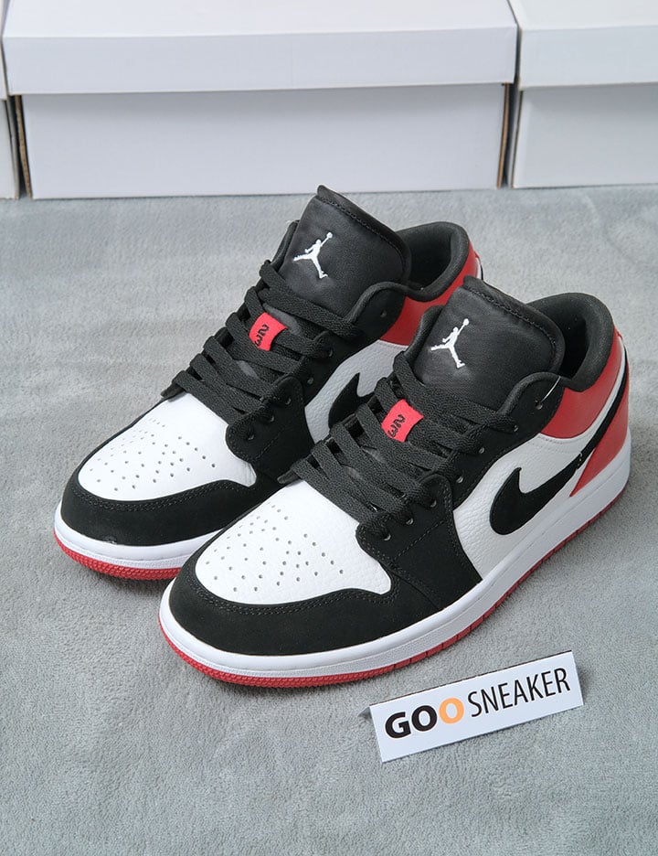 Nike Air Jordan 1  Low Black Toe Like auth rep 11