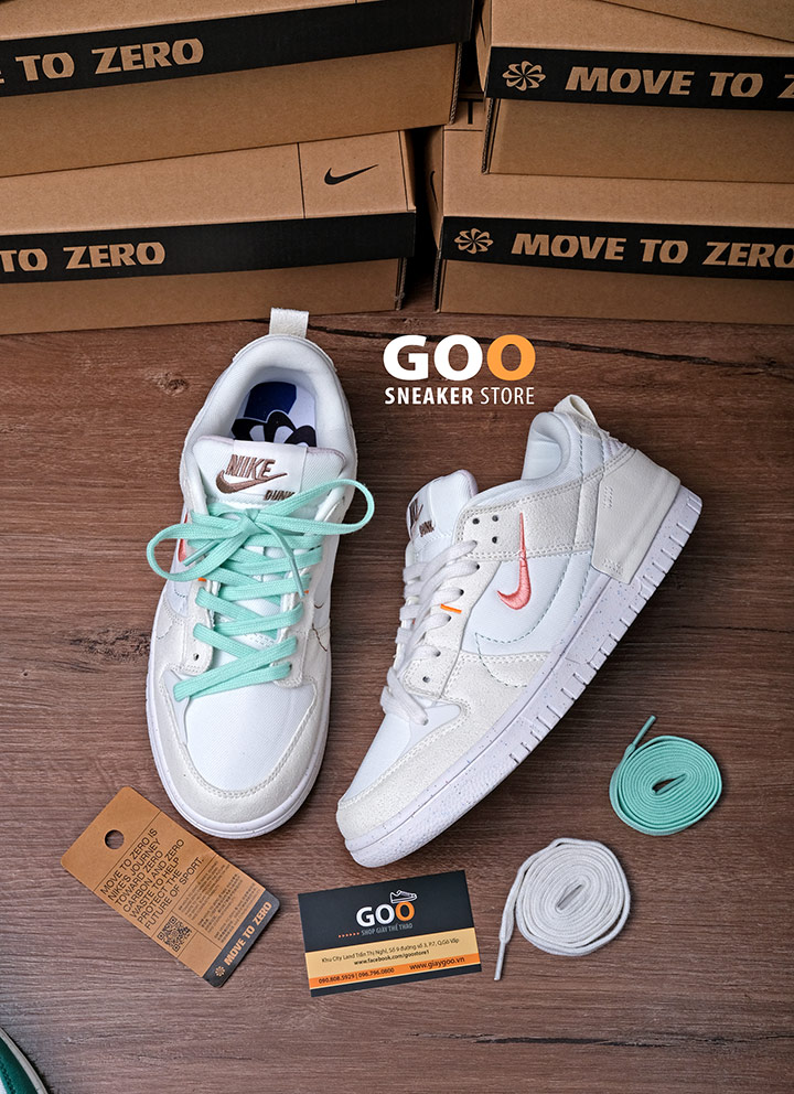 nike dunk disrupt 2 pale ivory siêu cấp rep 11