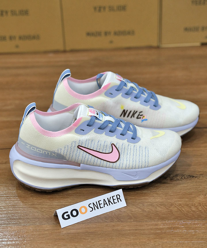 nike invincible 3 trắng xanh hồng rep 11 like auth