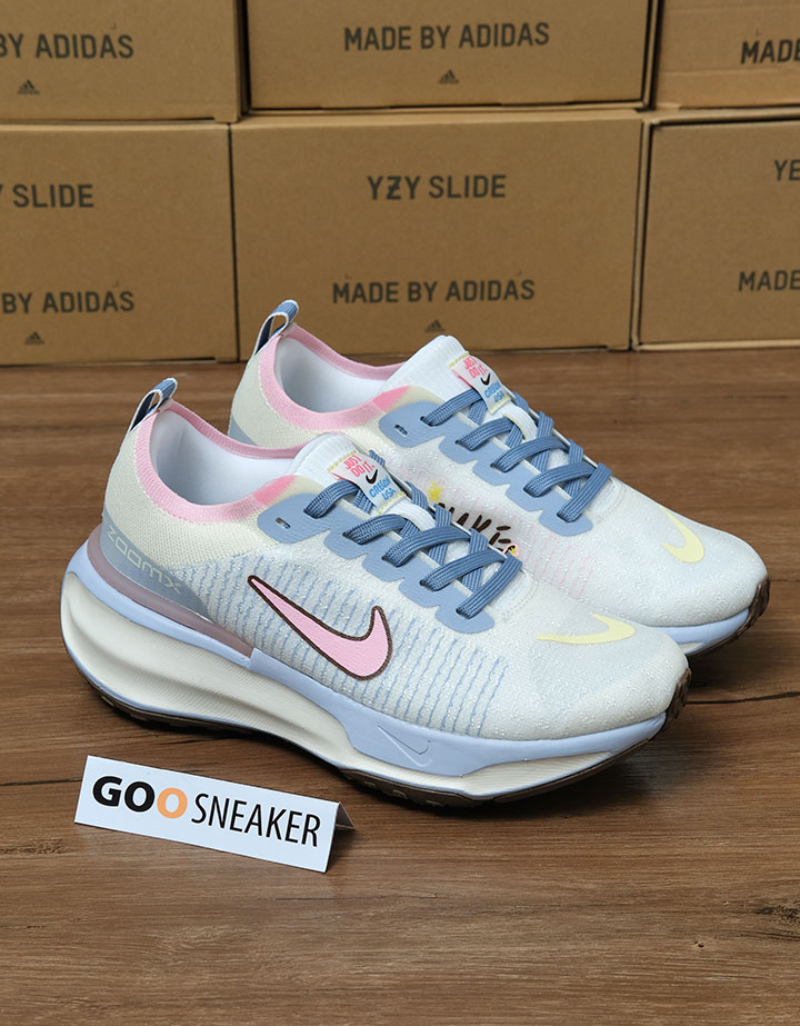 nike invincible 3 trắng xanh hồng rep 11 like auth