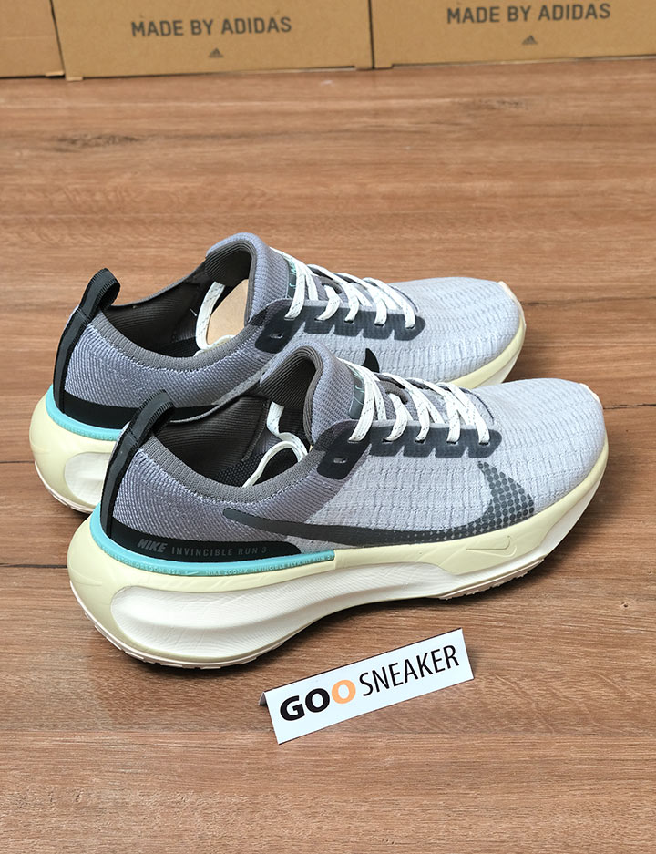 Nike invincible 3 xám dây trắng rep 11 like auth siêu cấp