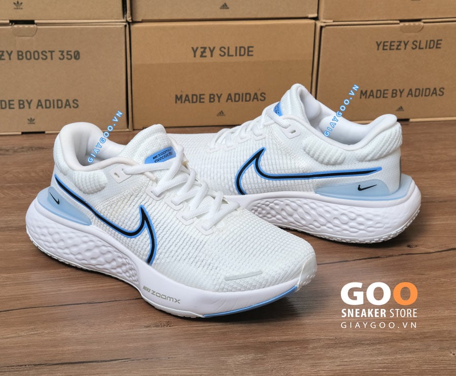 Nike Zoom X Invincible 2 Trắng Móc Xanh Like Auth rep 11 siêu cấp