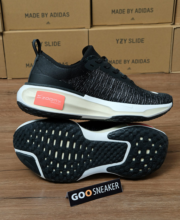 nike zoomx invincible run fk 3 đen đế trắng rep 11 like auth